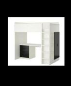 ikea stuva/smastad hoogslaper met bureau, Ophalen, Zo goed als nieuw, Hoogslaper