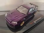 Nissan Skyline GT-R R34 2002 Schaal 1:43, Nieuw, Overige merken, Ophalen of Verzenden, Auto