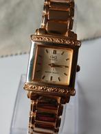 Q&Q Quartz Gold Plated Horloge - Krasvrij, Ophalen of Verzenden
