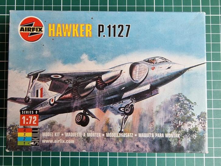 Hawker P.1127 Airfix 1:72 Uitgave 2000, Hobby en Vrije tijd, Modelbouw | Vliegtuigen en Helikopters, Zo goed als nieuw, 1:72 tot 1:144