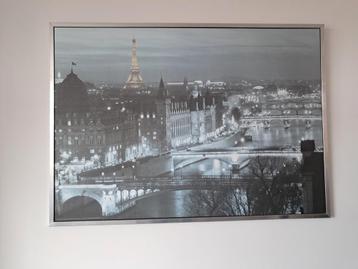 Gratis Parijs muur decoratie 140x100