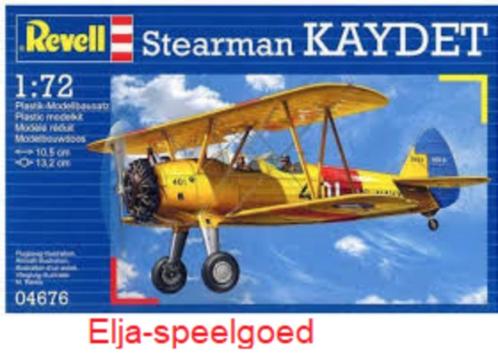 Revell 1:72 Stearman KAYDET modelbouw 4676 / vliegtuig, Hobby en Vrije tijd, Modelbouw | Vliegtuigen en Helikopters, Nieuw, 1:72 tot 1:144