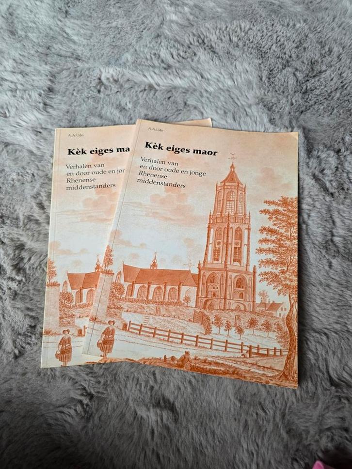Kèk eiges maor - Rhenense verhalen (2x), Boeken, Streekboeken en Streekromans, Zo goed als nieuw, Ophalen of Verzenden