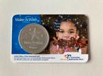 Coincard 30 jaar Make a Wish, Verzenden, Koningin Beatrix, Euro's