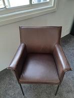 Design on stock stoel Gola, Huis en Inrichting, Stoelen, Gebruikt, Bruin, Leer, Ophalen of Verzenden