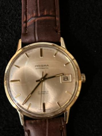 Heren horloge PRISMA 14k goud beschikbaar voor biedingen