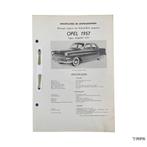 Kluwer | Opel Kapitan 2.5 L | 1957 | NL, Ophalen of Verzenden