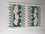 Grote vintage gastenhanddoeken nieuwstaat ganzen en rozen, Verzenden, Nieuw, Overige kleuren, Gastendoekje