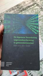 De Algemene Verordening Gegevensbescherming in gewonemensent, Ophalen of Verzenden, Zo goed als nieuw, Nederland, Bart van der Sloot