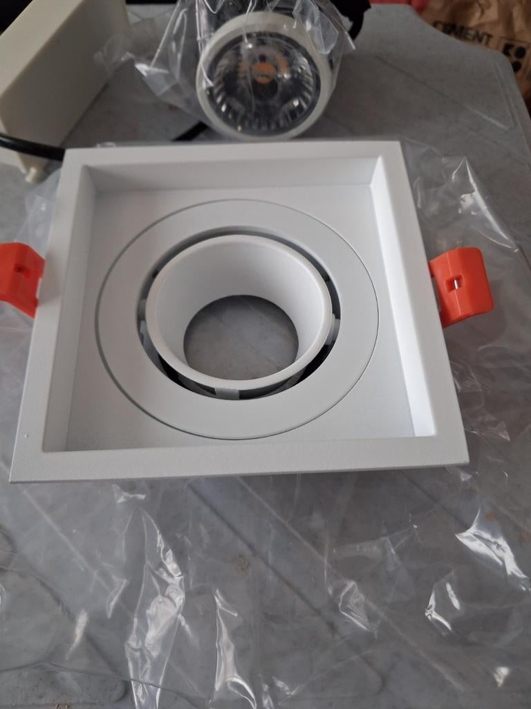 Nieuwe LED Spot Inbouwlamp Vierkant, Led-lamp, Minder dan 30 watt, Nieuw, Overige fittingen