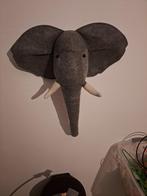 Childhome dierenkop olifant vilt grijs, Kinderen en Baby's, Kinderkamer | Inrichting en Decoratie, Ophalen of Verzenden, Wanddecoratie