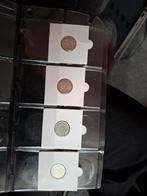 4 Wilhelmina Kwartjes - 1939, 1940, 1941, 1943, Ophalen of Verzenden, Koningin Wilhelmina, 25 cent