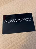 Minimalistisch aluminium liefdekaartje – Valentijn cadeau, Ophalen of Verzenden, Nieuw, Man of Vrouw, Overige typen