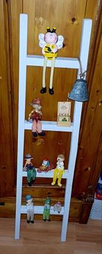 Wit laddertje met poppetjes, Kinderen en Baby's, Kinderkamer | Inrichting en Decoratie, Ophalen of Verzenden, Zo goed als nieuw