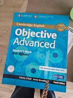 Cambridge English Objective Advanced (C1), Boeken, Ophalen of Verzenden, Zo goed als nieuw, Felicity O'Dell, Annie Broadhead, Non-fictie