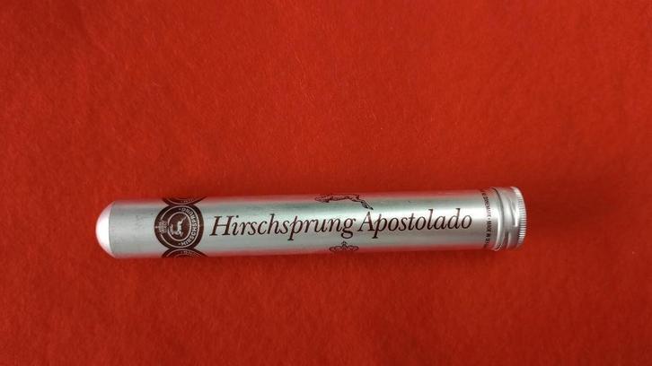 Vintage sigarenkoker Hirschsprung Apostolado, Verzamelen, Rookartikelen, Aanstekers en Luciferdoosjes, Zo goed als nieuw, Tabaksdoos of Verpakking