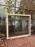 Kunststof raamkozijn wit, driedubbel glas - 180x157,5cm, Ophalen, Kunststof, Raamkozijn, Zo goed als nieuw