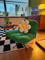 DYVLINGE Draai relax fauteuil, Kelinge groen, Ophalen, Metaal, Modern. Retro. Kleurrijk., Minder dan 75 cm