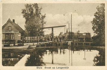 (701-132-059) Broek op Langedijk Sluis beschikbaar voor biedingen