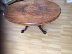 Antieke salontafel  ovaal, Antiek en Kunst, Ophalen