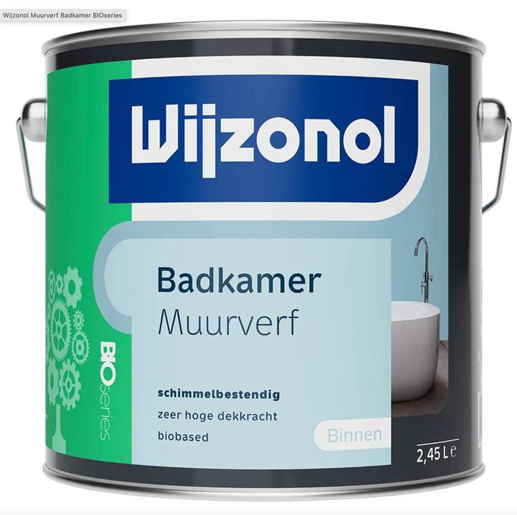 Wijzonol 2,5l muurverf Bancha Green van Farrow en Ball, Doe-het-zelf en Verbouw, Verf, Beits en Lak, Nieuw, Groen, Ophalen of Verzenden