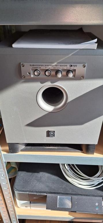 Yamaha YST - SW015 6.1 speakerset beschikbaar voor biedingen