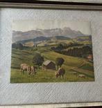 Hans Zeller 2 ingelijste prenten/tekeningen, Ophalen