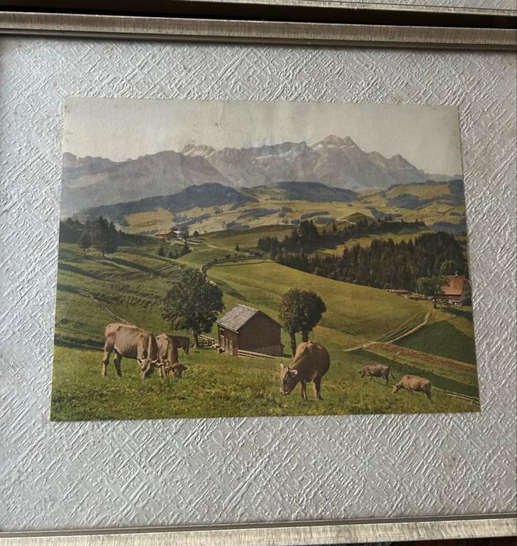 Hans Zeller 2 ingelijste prenten/tekeningen, Antiek en Kunst, Kunst | Tekeningen en Foto's, Ophalen