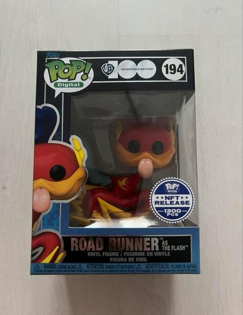 NFT Digital Warner Bros 100: Road Runner, Verzamelen, Poppetjes en Figuurtjes, Zo goed als nieuw, Ophalen of Verzenden