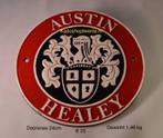 Austin healey gietijzeren wandbord garage bord mancave, Verzamelen, Automerken, Motoren en Formule 1, Nieuw, Auto's, Ophalen of Verzenden