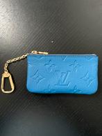Louis Vuitton Key Pouch Leather Monogram Blue, Sieraden, Tassen en Uiterlijk, Portemonnees, Nieuw, Blauw, Ophalen of Verzenden