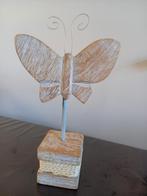 Mooie houten vlinder, Huis en Inrichting, Woonaccessoires | Overige, Ophalen of Verzenden, Gebruikt
