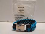 Porsche Macan paracord armband 21 cm, Ophalen of Verzenden, Nieuw, Blauw, Overige materialen