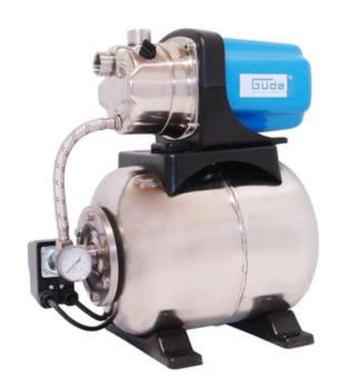 Hydrofoorpomp 220 V 1000 W max. 3500 ltr. p/u Ketel, pomphui beschikbaar voor biedingen