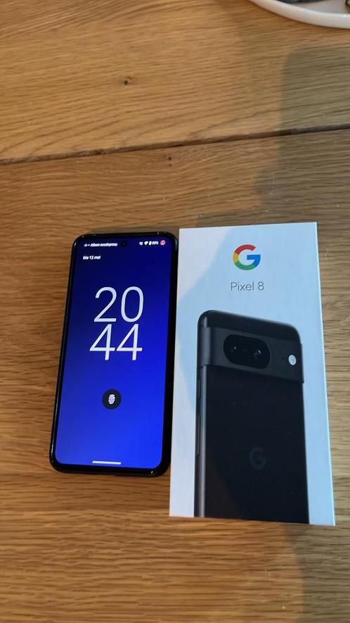Pixel 8 | 128GB | Zwart | Met hoesje + doos | GrapheneOS, Telecommunicatie, Mobiele telefoons | Overige merken, Zo goed als nieuw