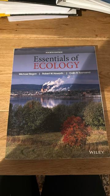 Essentials of ecology beschikbaar voor biedingen