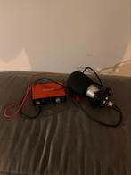 Focusrite Scarlett Solo + samson co1, Verzenden