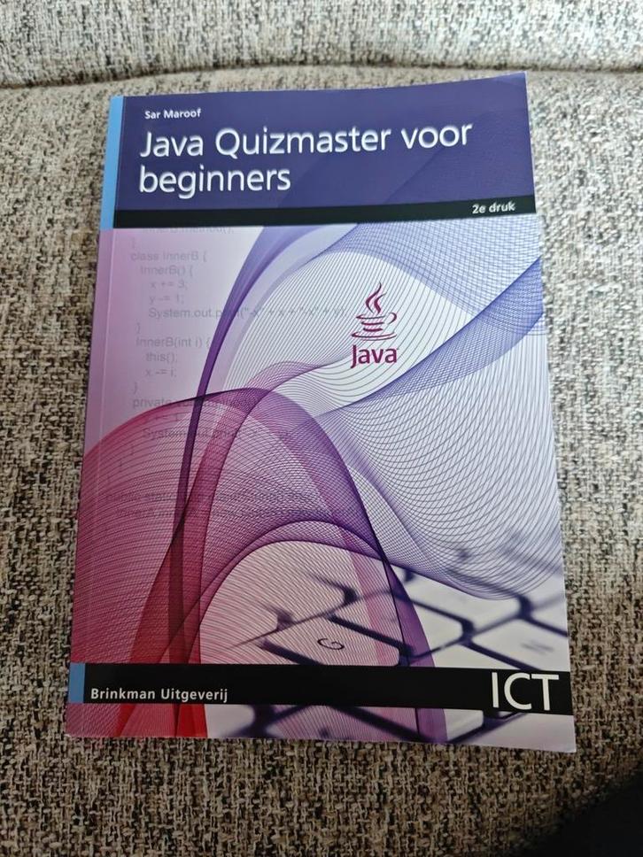 Sar Maroof - Java Quizmaster voor beginners, Boeken, Schoolboeken, Zo goed als nieuw, Nederlands, Overige niveaus, Ophalen of Verzenden