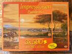 Puzzels, 3 x 500 stukjes, compleet, Ophalen of Verzenden, 500 t/m 1500 stukjes, Gebruikt, Legpuzzel