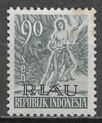 Indonesie nvph16 Riau postfris bruine vlekjes cw 5.00, Verzenden, Postfris, Zuidoost-Azië