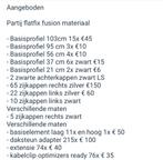 Flattix fusion onderconstructie plat dak diverse, Ophalen