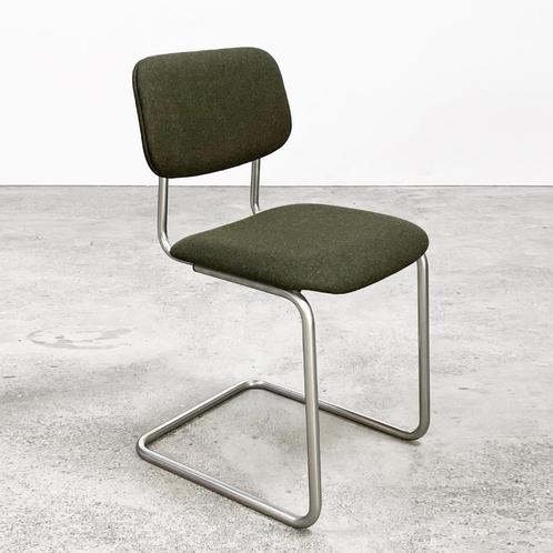 Vintage Gispen stoelen, info/prijs/aantal in beschrijving, Huis en Inrichting, Stoelen, Gebruikt, Vijf, Zes of meer stoelen, Leer