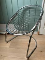 Vintage draadstoel, Huis en Inrichting, Stoelen, Ophalen of Verzenden, Zo goed als nieuw, Metaal, Eén