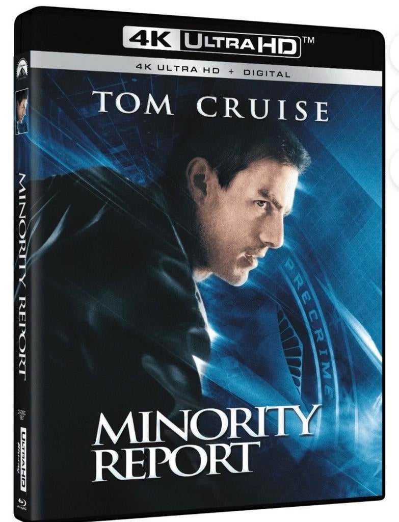 Minority Report - 4K Ultra HD Blu-ray - Nieuw!, Cd's en Dvd's, Blu-ray, Ophalen of Verzenden, Nieuw in verpakking, Science Fiction en Fantasy