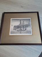 originele ets van Oskar Paul Matthes, Ophalen