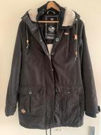 Heerlijke warme winterjas van Ragwear, zwart, maat XL, Zwart, Maat 46/48 (XL) of groter, Ophalen of Verzenden, Gedragen
