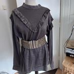 Nieuw mooie bruine bloes mt m, Kleding | Dames, Jumpsuits, Ophalen of Verzenden, Nieuw, Maat 38/40 (M), Bruin