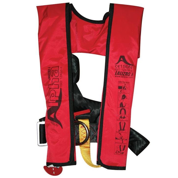 AUTOMATISCH KINDER-REDDINGSVEST LALIZAS ALPHA JUNIOR 150N, Watersport en Boten, Watersportkleding, Nieuw, Reddingsvest of Zwemvest