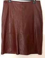 Claudia Strater leren rok maat 42[dmv], Kleding | Dames, Rokken, Bruin, Maat 42/44 (L), Ophalen of Verzenden, Zo goed als nieuw