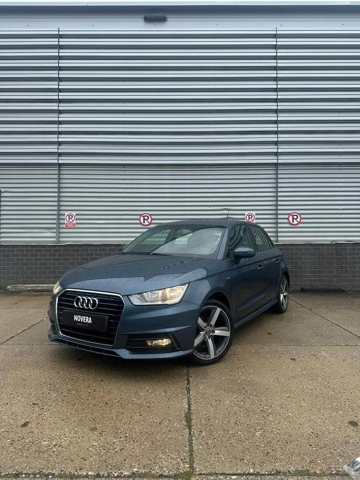 Audi A1 1.0 Tfsi 70KW Sportback 2015 Blauw, Auto's, Audi, Bedrijf, A1, ABS, Airbags, Airconditioning, Alarm, Bluetooth, Bochtverlichting